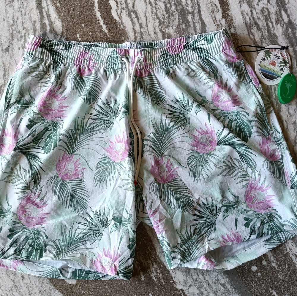 Free Planet Men's Swim Trunks New Size Large